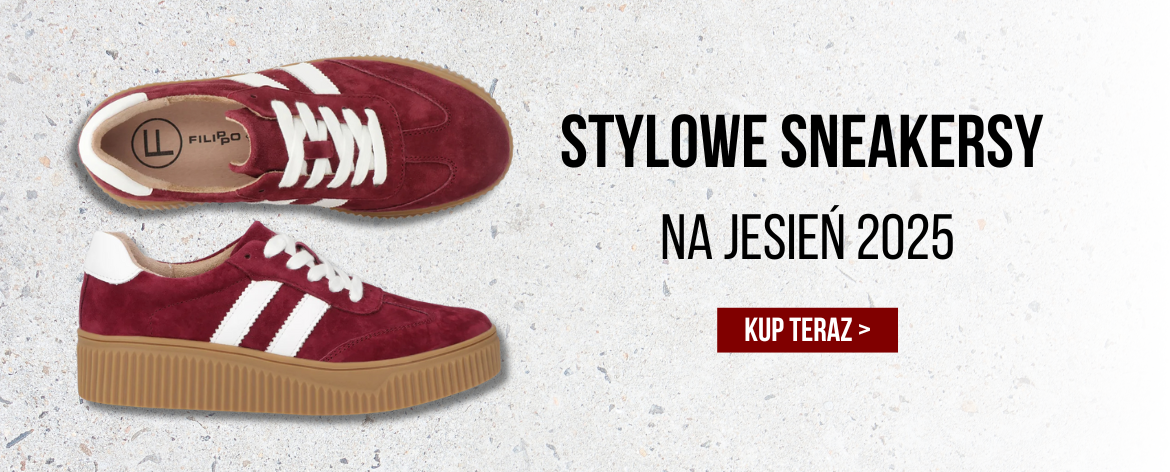 Sneakersy jesień 2025