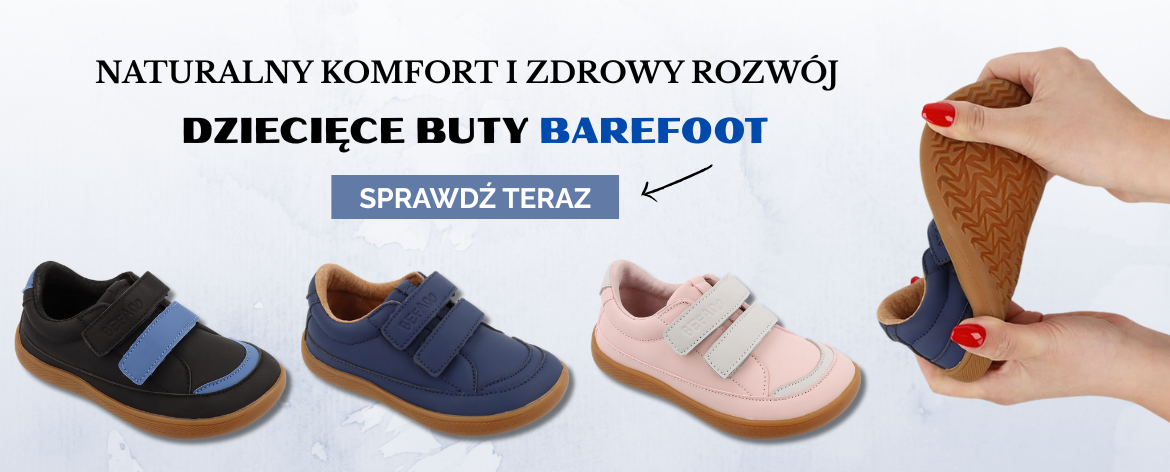 Dziecięce buty barefoot