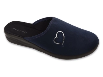 Kapcie damskie pantofle domowe Befado 551D014 z zakrytymi palcami