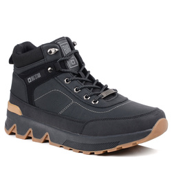 Buty męskie sportowe Big Star SS174253 jesienne czarne za kostkę