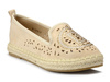 Espadryle damskie wsuwane S.BARSKI 33150 beżowe 