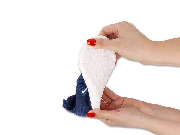 Trampki barefoot Befado 003X015 kapcie dziecięce do przedszkola na rzepy