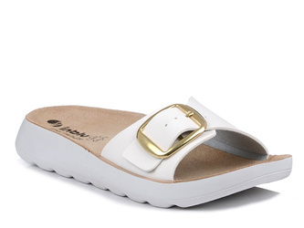 Klapki damskie skórzana wkładka Inblu AG-05