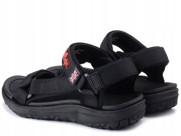 Sandały damskie sportowe czarne Lee Cooper 961L
