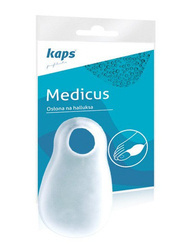 Żelowa silikonowa osłona na halluksa Kaps Medicus