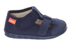 Kapcie chłopięce do przedszkola szerokie z regulacją Milami 118 na rzepy