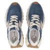 Sneakersy damskie niebieskie Filippo DP6785 buty na platformie skórzane