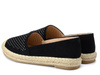 Espadryle damskie S.Barski RS-C74 czarne