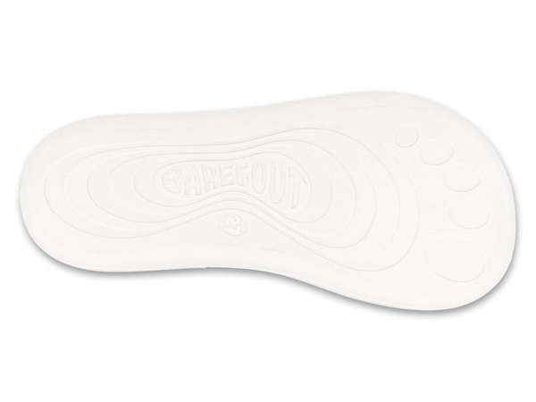 Kapcie dziewczęce barefoot Befado 143X003 dziecięce do przedszkola rzep