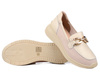 Półbuty damskie mokasyny skórzane wsuwane beżowe T.Sokolski W26-286