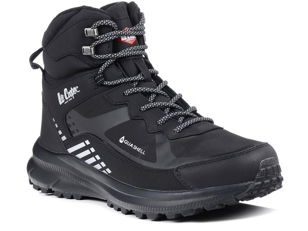 Buty męskie trekkingowe sportowe wysokie czarne Lee Cooper 2933M 