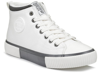 Trampki damskie Big Star II274158 wysokie białe z ekoskóry ocieplane