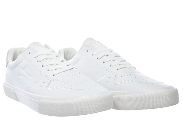 Buty męskie sportowe całe białe Big Star RR174332 sneakersy sznurowane