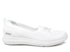 Buty damskie Lee Cooper 3201L sportowe wsuwane ażurowe wygodne białe
