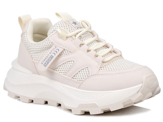 Sneakersy damskie News 8511 buty sportowe na platformie sznurowane