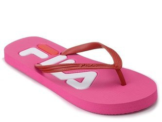 Japonki klapki damskie FILA TROY SLIPPER różowe