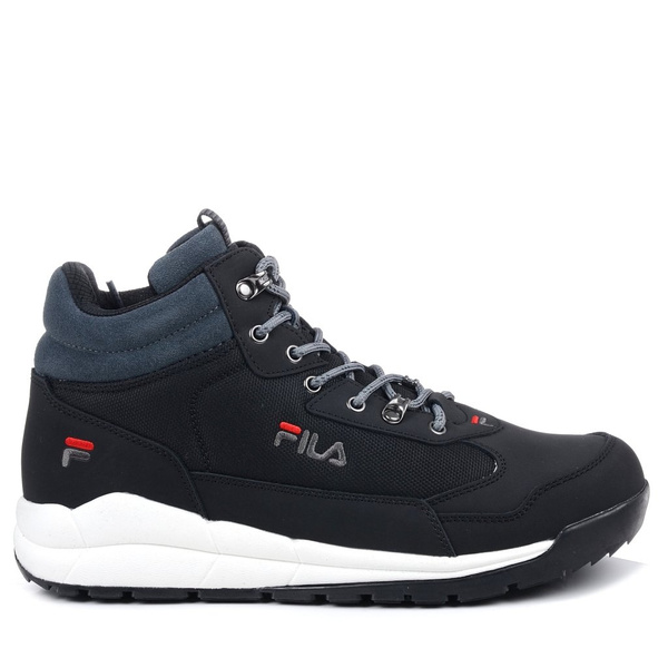 Buty sportowe Fila Alpha męskie zimowe wysokie czarne