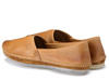 Baleriny damskie Maciejka 1930 slip-on skórzane wygodne wsuwane rude