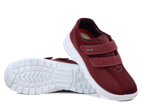 Buty damskie sportowe ortopedyczne na haluksy elastyczne OrtoMed 4009