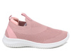 Buty dziecięce dziewczęce sportowe różowe Axim 24454 wsuwane tekstylne