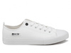 Trampki męskie całe białe Big Star KK174008 ekoskóra sznurowane niskie