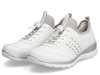 Półbuty damskie białe Rieker L3259-80 sneakersy wsuwane wygodne sportowe