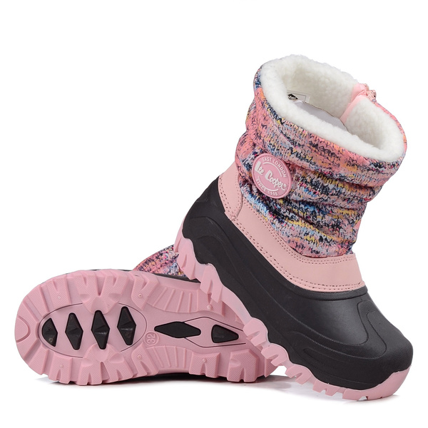Śniegowce dziecięce Lee Cooper 3770K ocieplane buty zimowe dziewczęce
