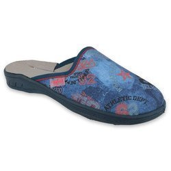 Kapcie dziecięce chłopięce domowe wsuwane granatowe Befado 707Y415