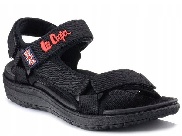 Sandały damskie sportowe czarne Lee Cooper 961L