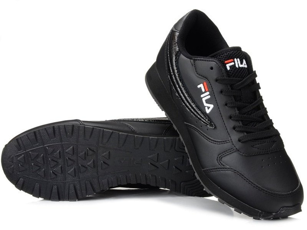 Buty damskie Fila Orbit Low sportowe czarne joginngi