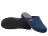 Kapcie męskie granatowe Inblu DG-82 pantofle domowe zakryte palce laczki