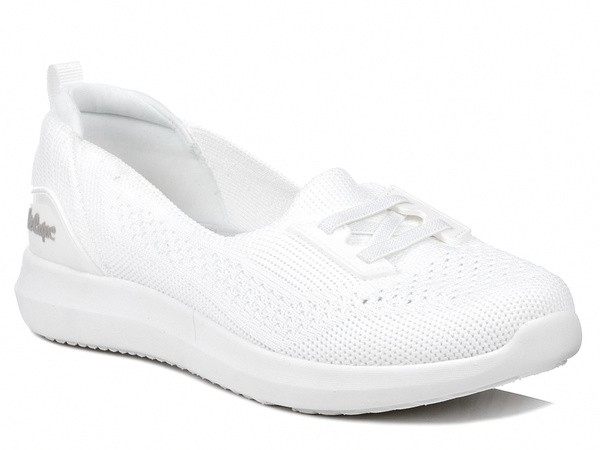 Buty damskie Lee Cooper 3201L sportowe wsuwane ażurowe wygodne białe