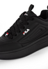 Sneakersy damskie Fila Superbubble buty sportowe czarne na platformie