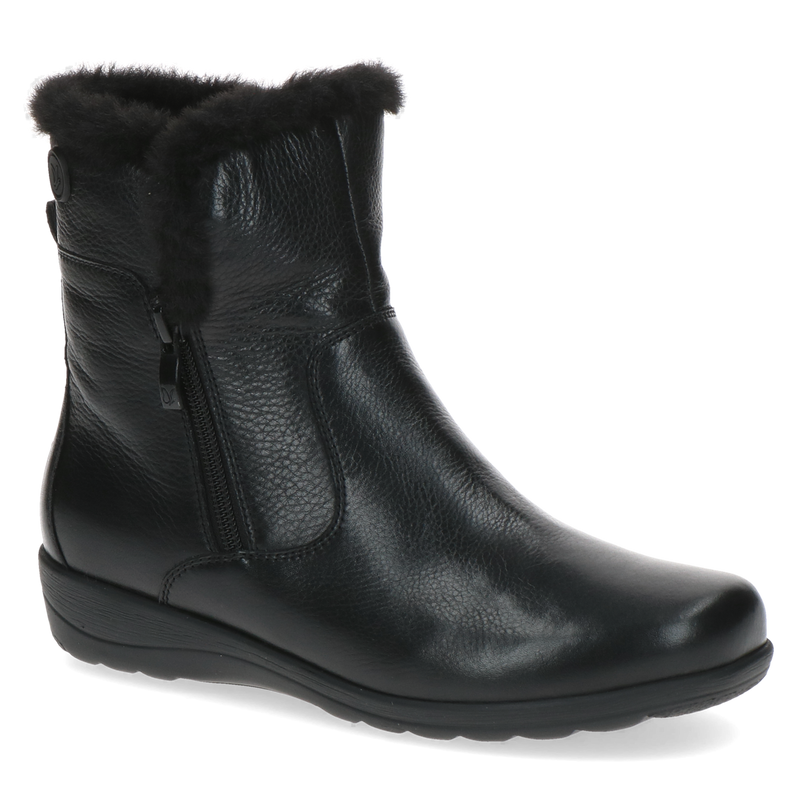 Buty zimowe botki damskie ocieplane skórzane tęgość H Caprice 9