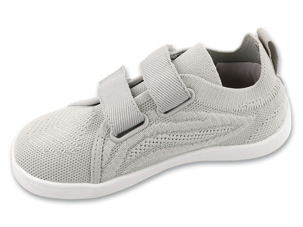 Trampki barefoot Befado 003X013 kapcie dziecięce do przedszkola na rzepy