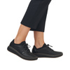 Półbuty damskie czarne Rieker 50960-00 sneakersy sportowe wygodne