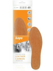 Wkładki do butów skórzane z węglem aktywnym Kaps Leather Carbon