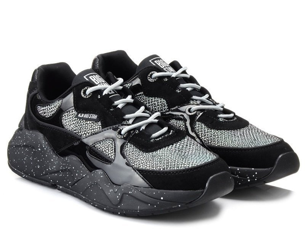 Sneakersy BIG STAR HH274325 damskie czarne