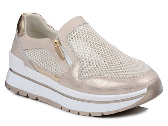 Półbuty damskie na platformie S.Barski LR29047