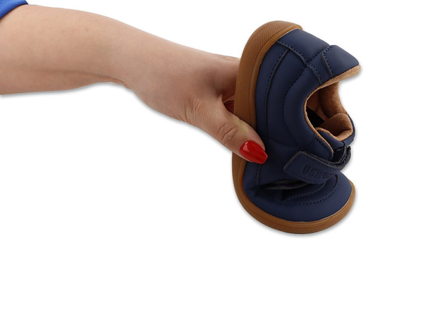 Buty sportowe barefoot Befado 004Y004 dziecięce skórzana wkładka na rzep