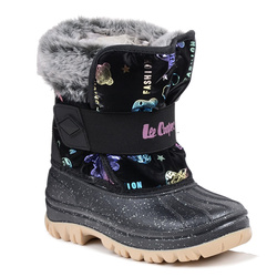 Śniegowce dziecięce Lee Cooper 3787K buty zimowe dziewczęce ocieplane