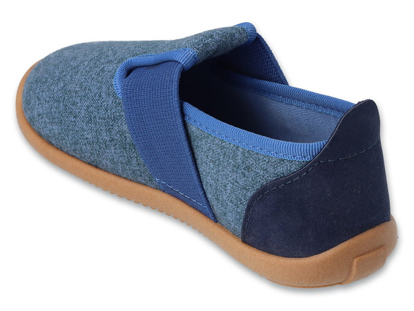 Kapcie dziecięce barefoot Befado 901X015 do przedszkola chłopięce