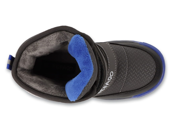 Śniegowce dziecięce chłopięce Befado 169X038 buty zimowe ocieplane rzepy