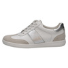 Buty damskie sneakersy sportowe białe Caprice 23705 skóra sznurowane