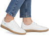 Buty damskie Rieker W2200-80 białe skórzane sneakersy półbuty sportowe