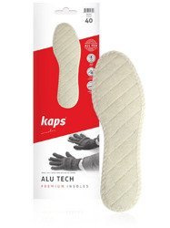 Wkładki do butów zimowe ocieplane wełniane Kaps Alu Tech