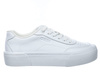 Sneakersy damskie całe białe Big Star RR274303 sportowe na platformie