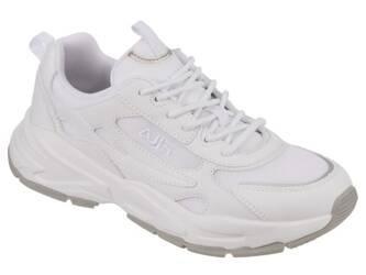 Buty damskie Fila Novarra sneakersy sportowe białe lekkie sznurowane