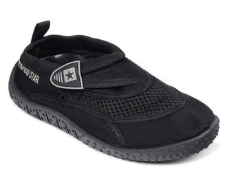 Buty do wody dziecięce czarne Big Star NN374466 na plażę na rafę jeżowce