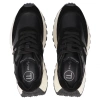 Sneakersy damskie czarne  Filippo DP6785/25 buty na platformie skórzane